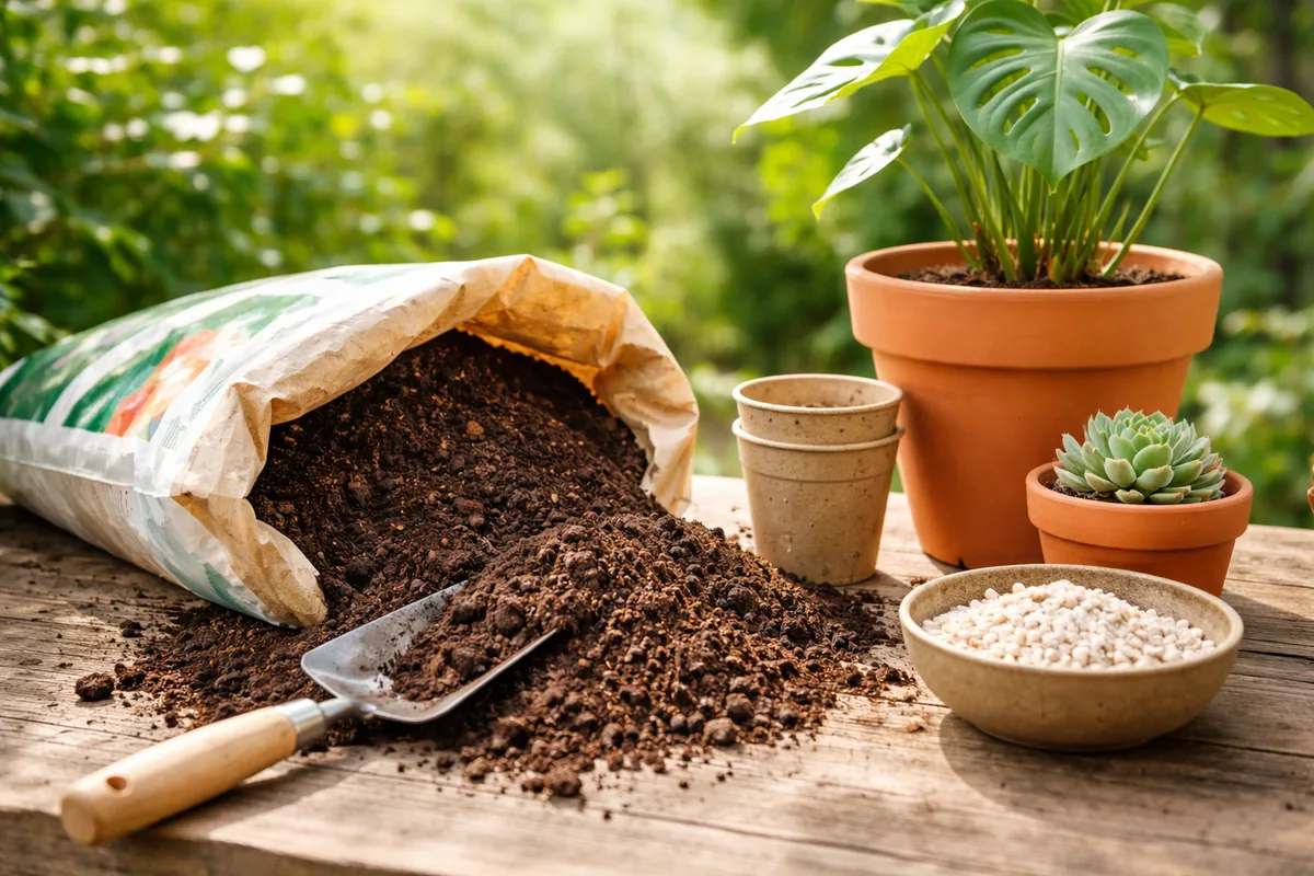 Comment bien choisir le terreau pour vos plantes en pot