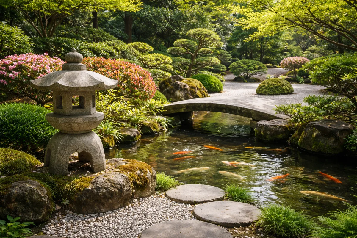 Comment concevoir un jardin japonais chez soi