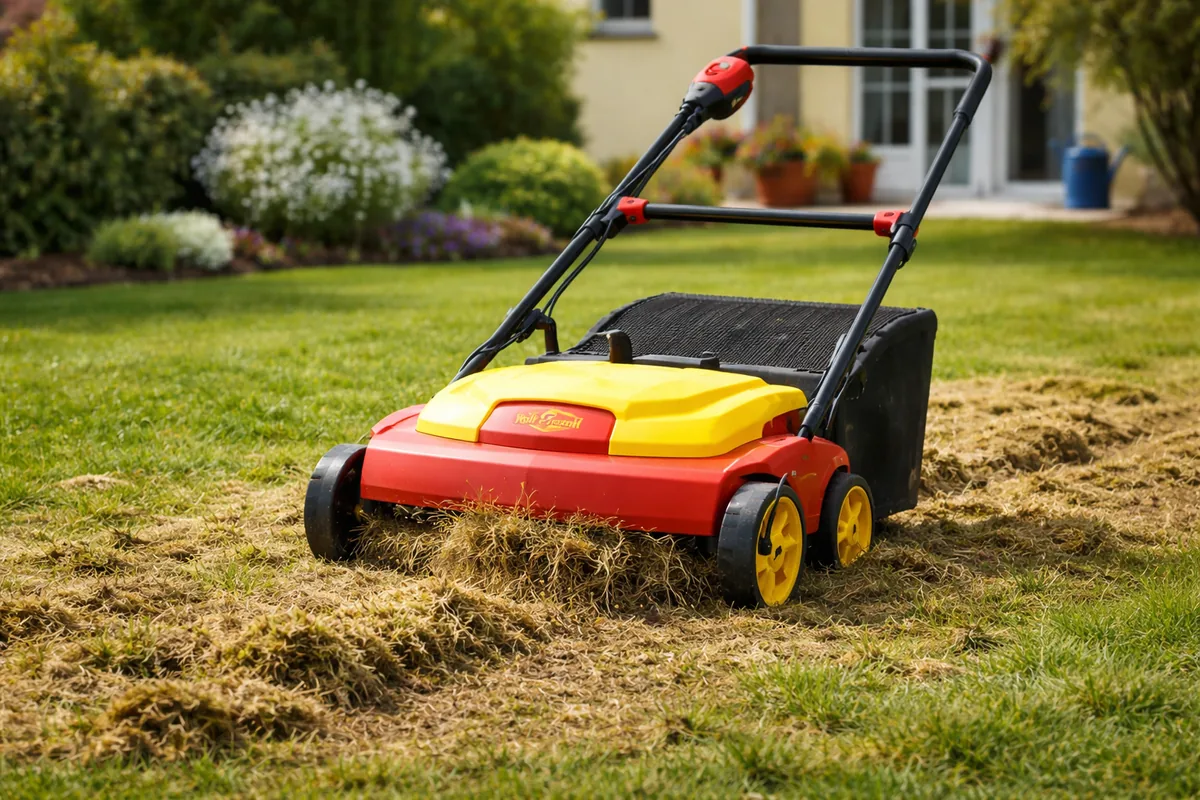 Pourquoi mon scarificateur Wolf-Garten arrache-t-il toute la pelouse ?