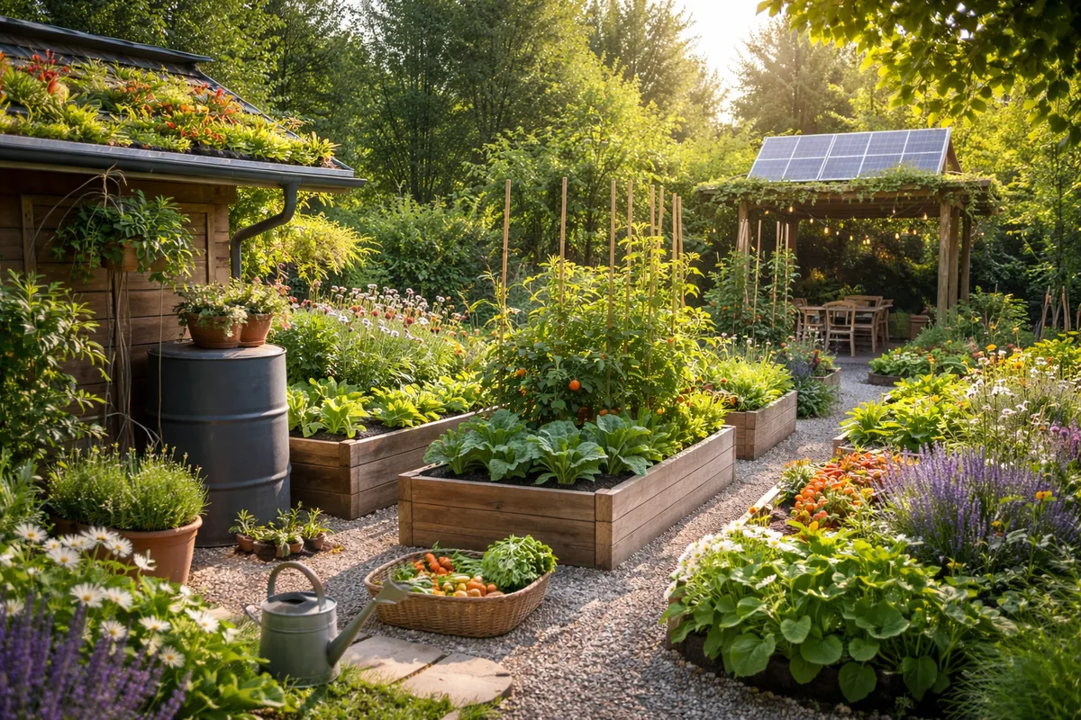 Créer un jardin durable : conseils pour un espace écoresponsable