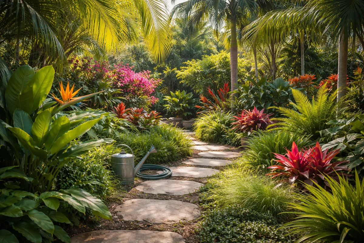 Quel entretien pour un jardin exotique en pleine santé