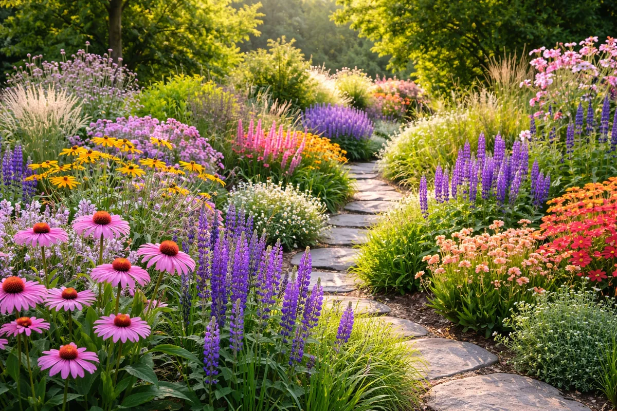 Comment créer un jardin de fleurs vivaces qui fleurit chaque année
