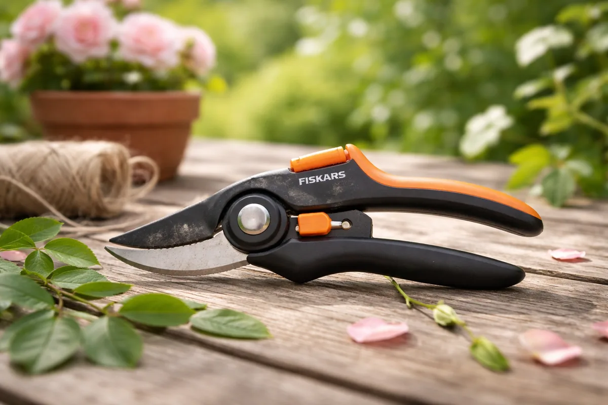 Pourquoi mon sécateur Fiskars reste-t-il bloqué en position fermée ?
