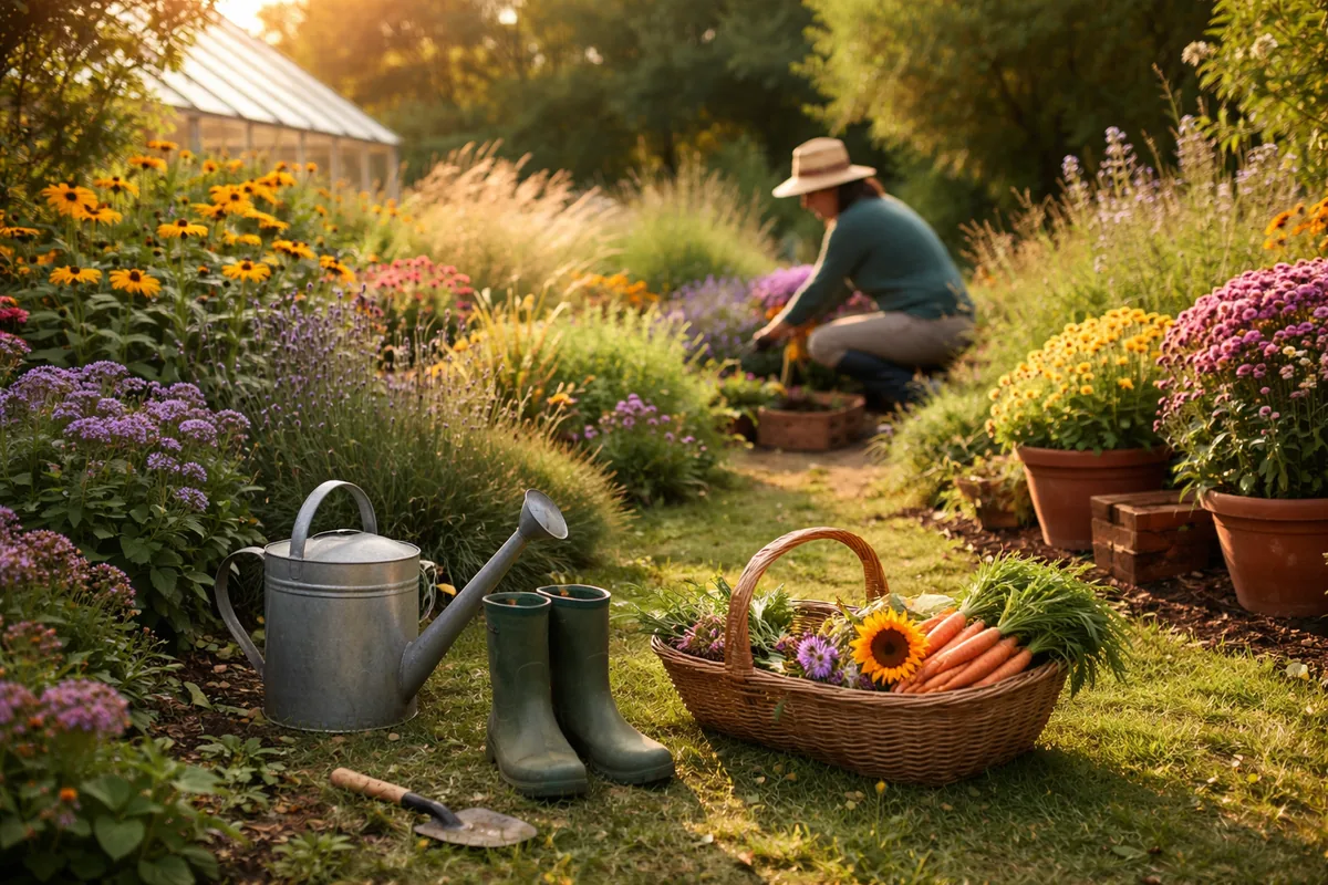 Comment raviver un jardin en fin de saison