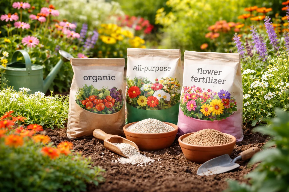 Comment choisir les bons engrais pour un jardin florissant