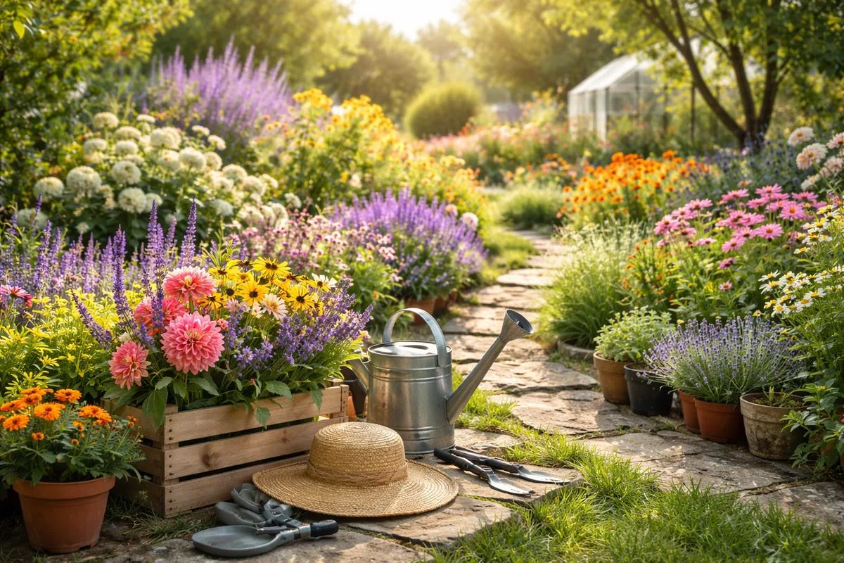 Les secrets d'un jardin florissant tout au long de l'année